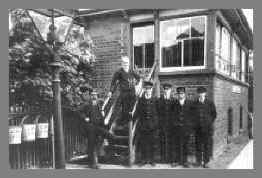 Midgham Station Staff in the 1920s
